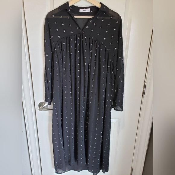 Mango Dresses & Skirts - Mango maxi black dress